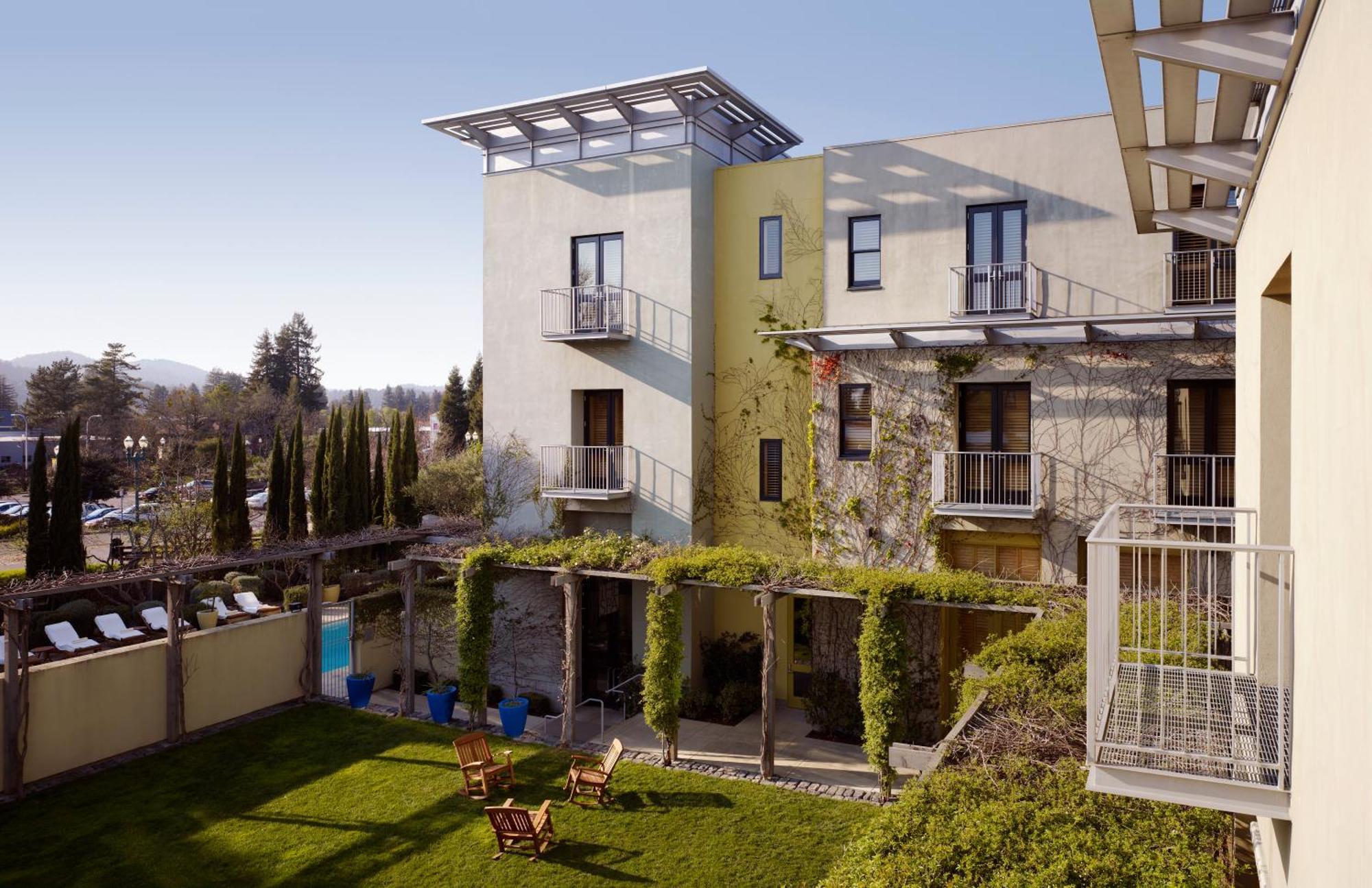 Hotel Healdsburg Eksteriør billede